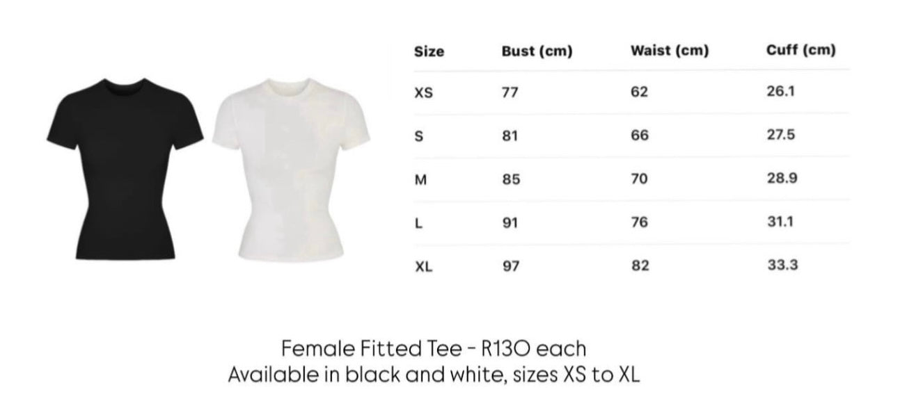 Female Fitted Tee (Quotes)