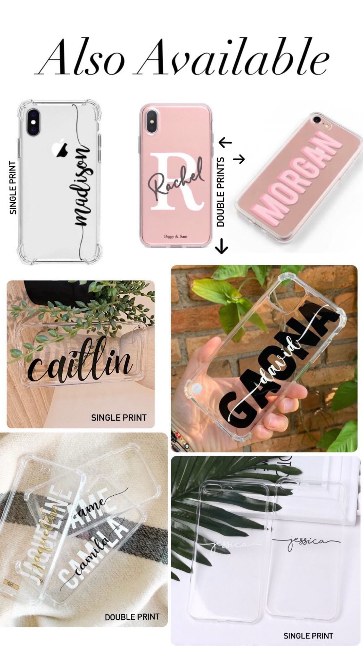 Personalized Samsung Clear Cover